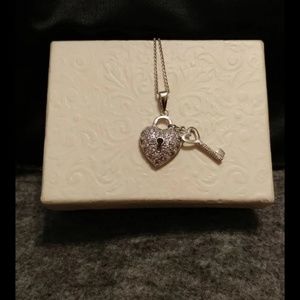 Key Silver necklace